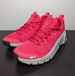 Women's Nike Free Metcon 6 Aster Pink Hot Punch Iron Ore Ivory FJ7126-602